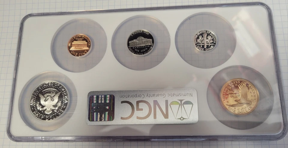 2003-S Silver Proof Set PF70 Ultra Cameo NGC. - Image 3 of 3