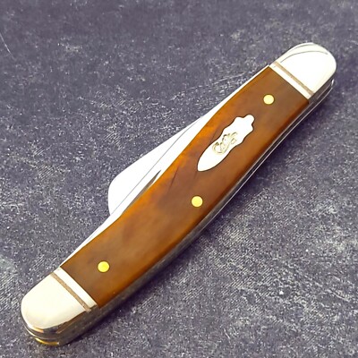 CASE XX Knife Made in USA 6318 SS Medium Stockman Smooth Antique