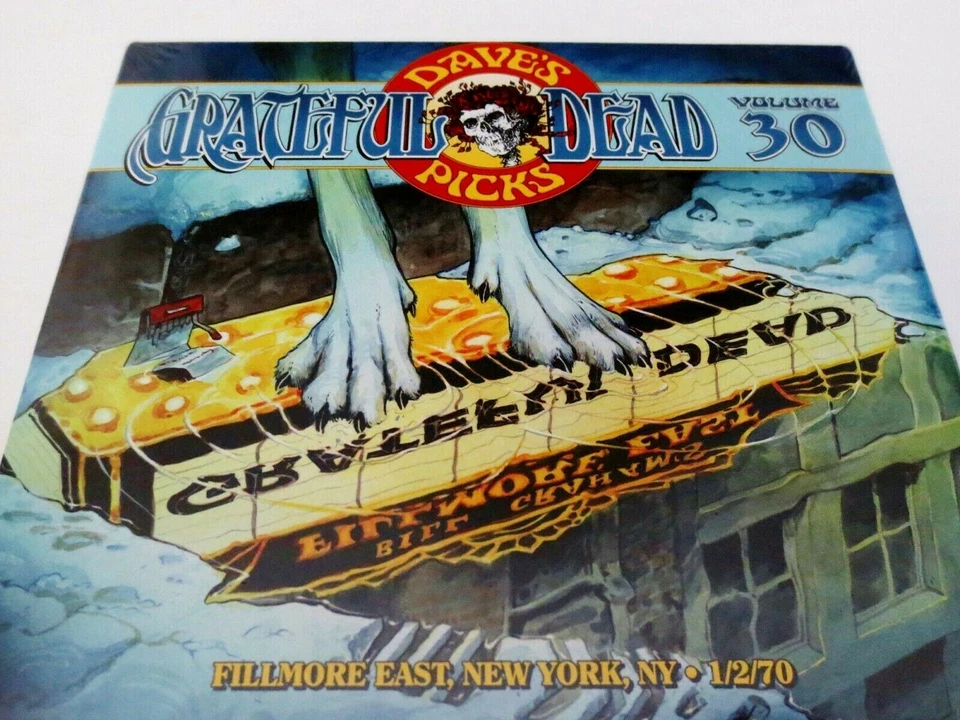 Grateful Dead Dave's Picks 30 Vol Thirty Fillmore East New York 1/2/70 1970 3 CD - Imagem 3 de 4