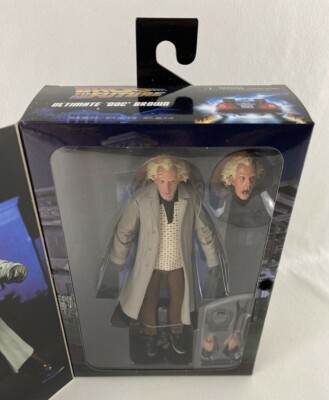 NECA Back to the Future Ultimate Doc Brown Figure The 35