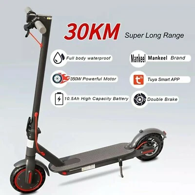 MANKEEL APP-fähiger 8.5in E-Scooter! 25km/h, 22Mi – Einkaufen flexibel & ohne ABE! neu