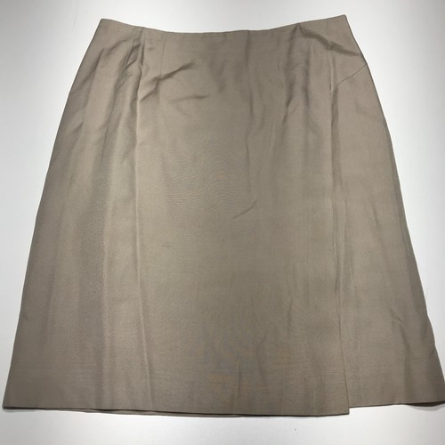 Tahari Suit Set Womens Size 12 Tan 2 Piece Blazer Jacker & Pencil Skirt USA - Picture 4 of 24