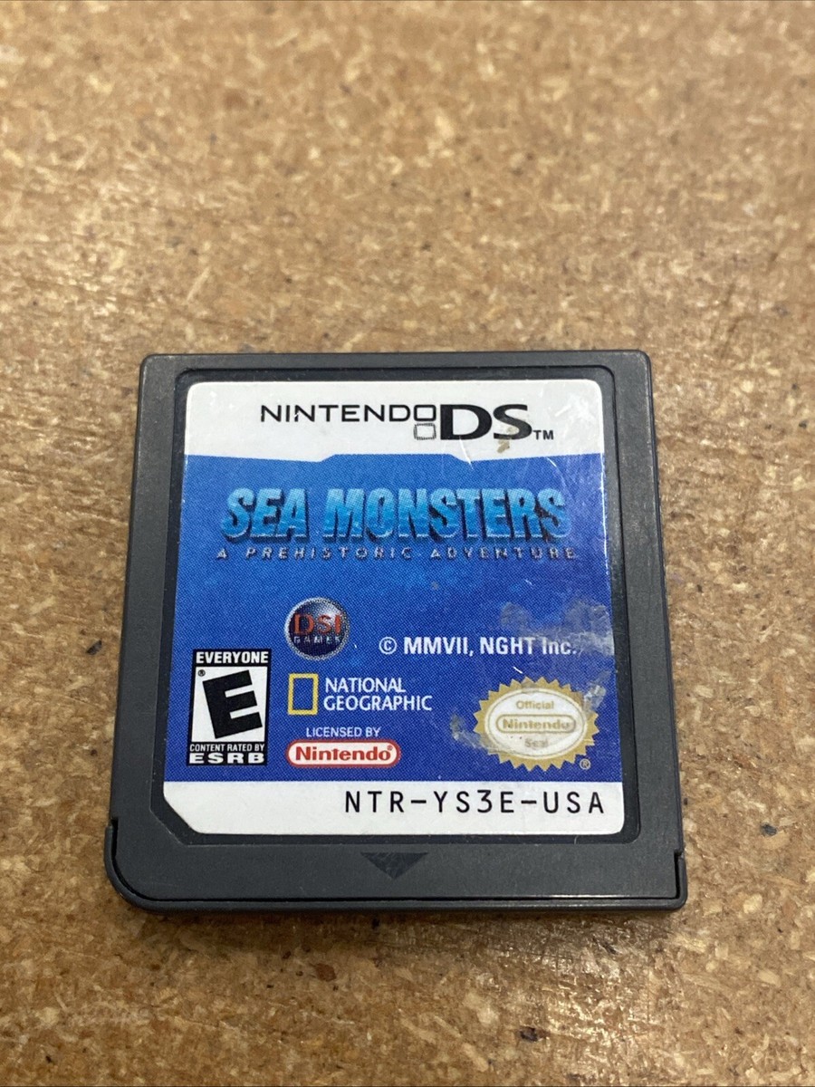 Sea Monsters A Prehistoric Adventure (Nintendo DS, 2008) Video