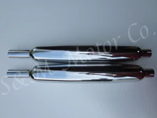 BSA A50 A65 SILENCERS MUFFLER SET 68-2728, 68-2732, 68-2733, 68-2785 1962-70