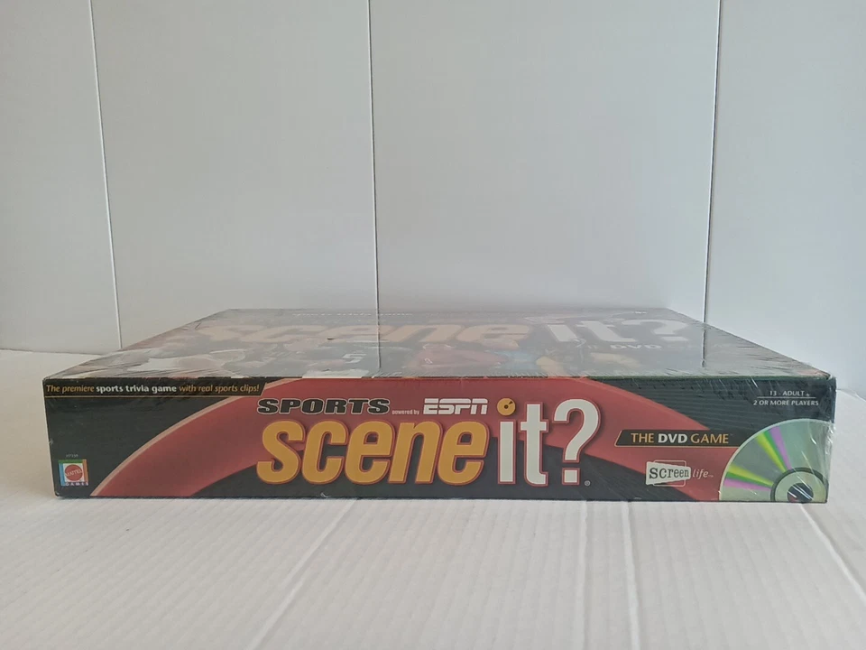 Mattel Scene It? Powered By ESPN Family Party DVD Game Sports Video Clips Trivia - Image 3 of 4