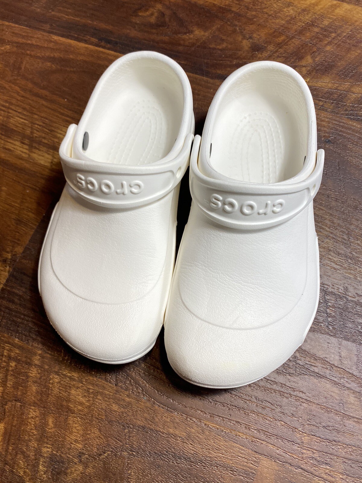 Crocs Bistro Clog White Work Shoes Anti 