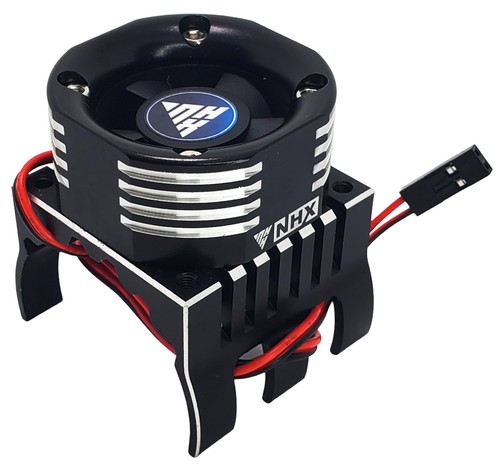 4 Pcs Red Aluminum Motor Heatsink For 380/390 Size RC Brushed/Brushless Motors - Cooling Fins For Cars & Trucks