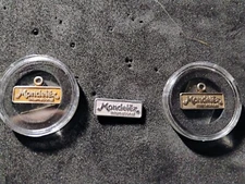 mondelez/nabisco charms(2), and pin(1) sterling silver