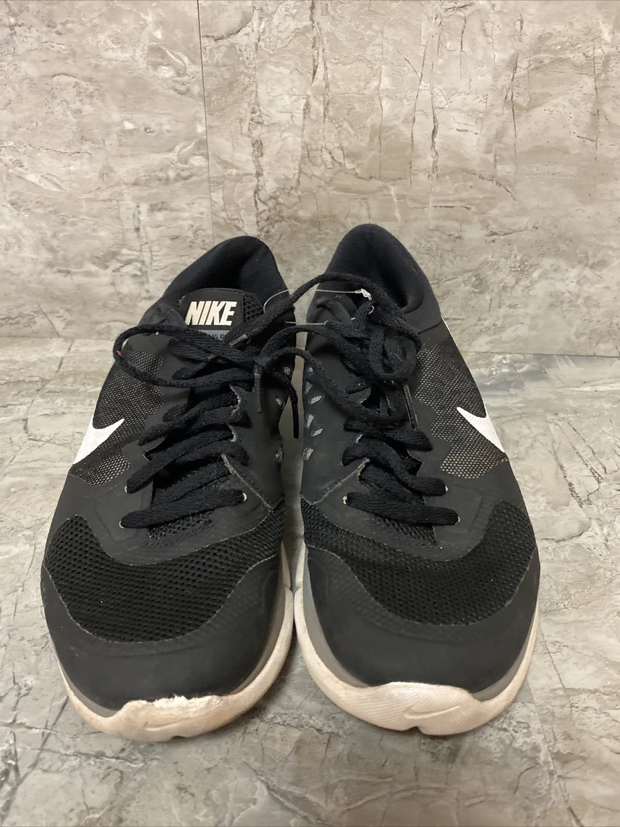 Nike Flex 2015 Run Men s Size 7.5Black Gray Athletic Running Shoes 709022 001