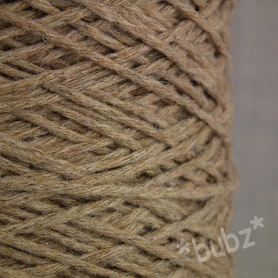 SOFT ALPACA MERINO SOCK YARN 250g CONE 5 BALLS OATMEAL DOUBLE KNITTING WOOL DK