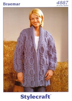 Stylecraft Knitting Pattern 4703 Wendy + 4887 Braemer