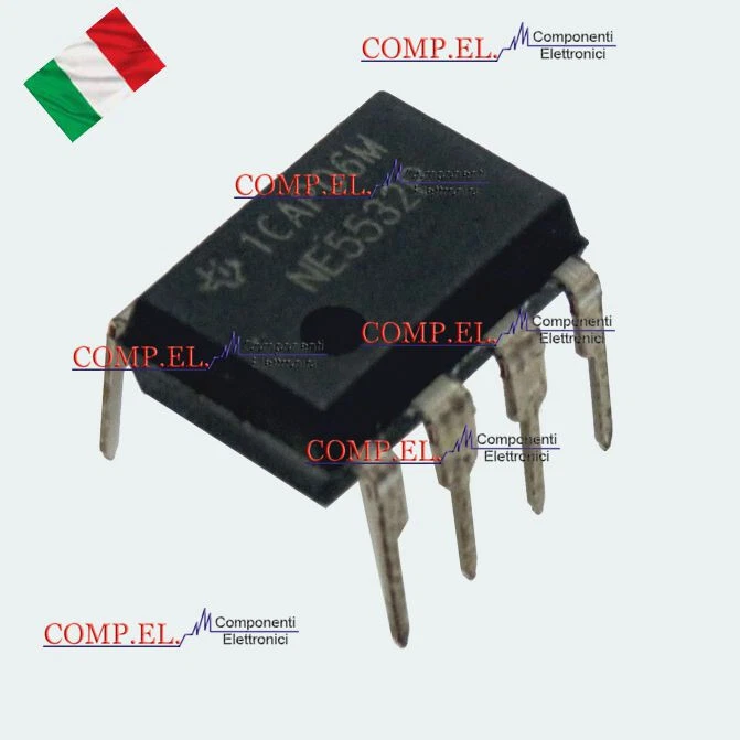TEXAS INSTRUMENTS NE5532P NE 5532P IC AMP DUAL LOW NOISE DIP-8 TEXAS NE5532