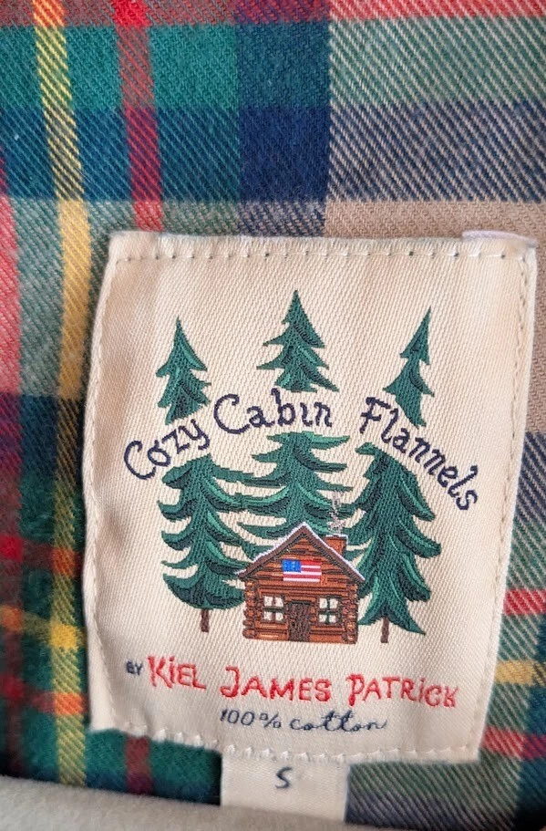 Cozy Cabin Flannels Dress Size Kiel James Patrick Plaid Hygge Cabin Fall Cozy - Image 3 of 4