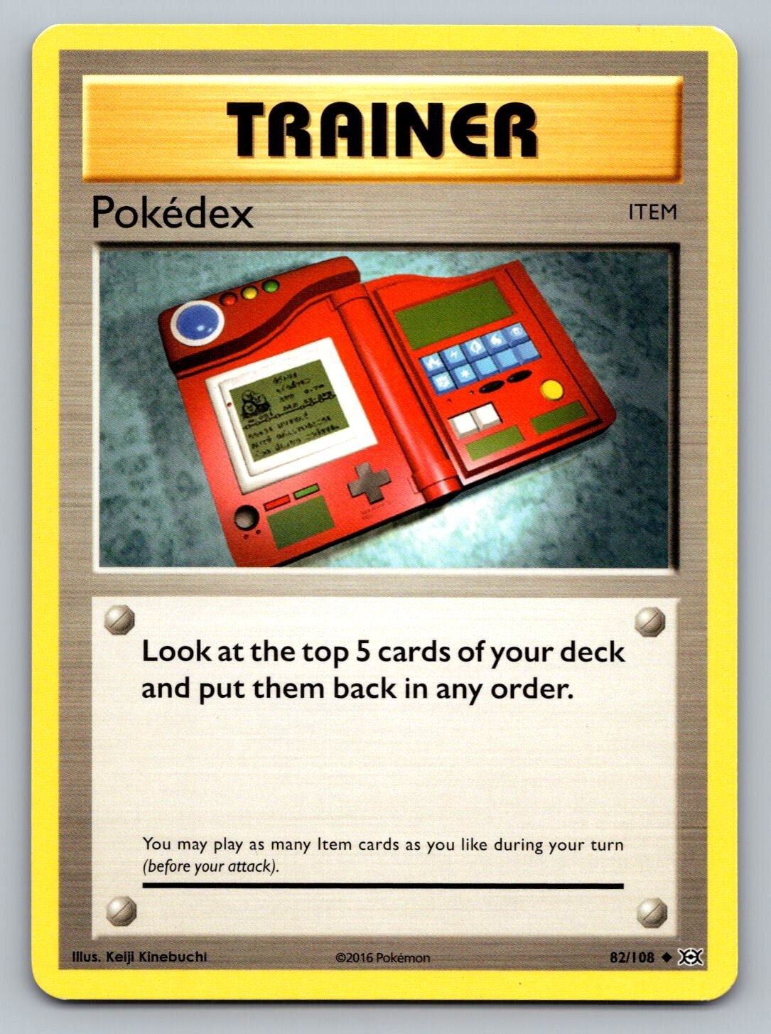 Pokemon TCG Evolutions Pokedex #82