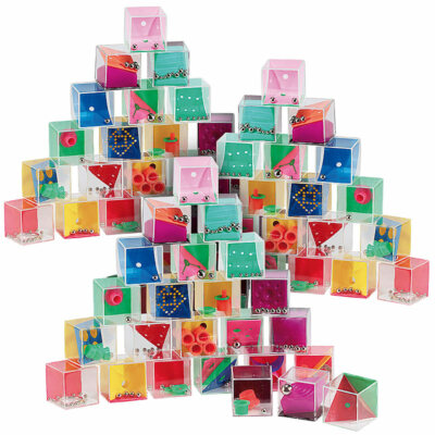 Playtastic Mini Geduldspiele: 3er-Set Geduldspiel-Megapack mit je 24 Spielen