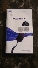 Vintage Motorola Carry/Mobile 4500 Analog Cellular Mobile Phone Manual