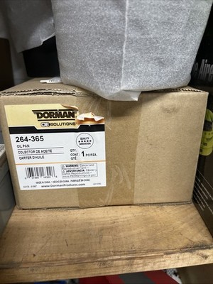 Dorman 264-365 Oil Pan Application Summary Subaru Legacy 2013-10 Outback 2015-10