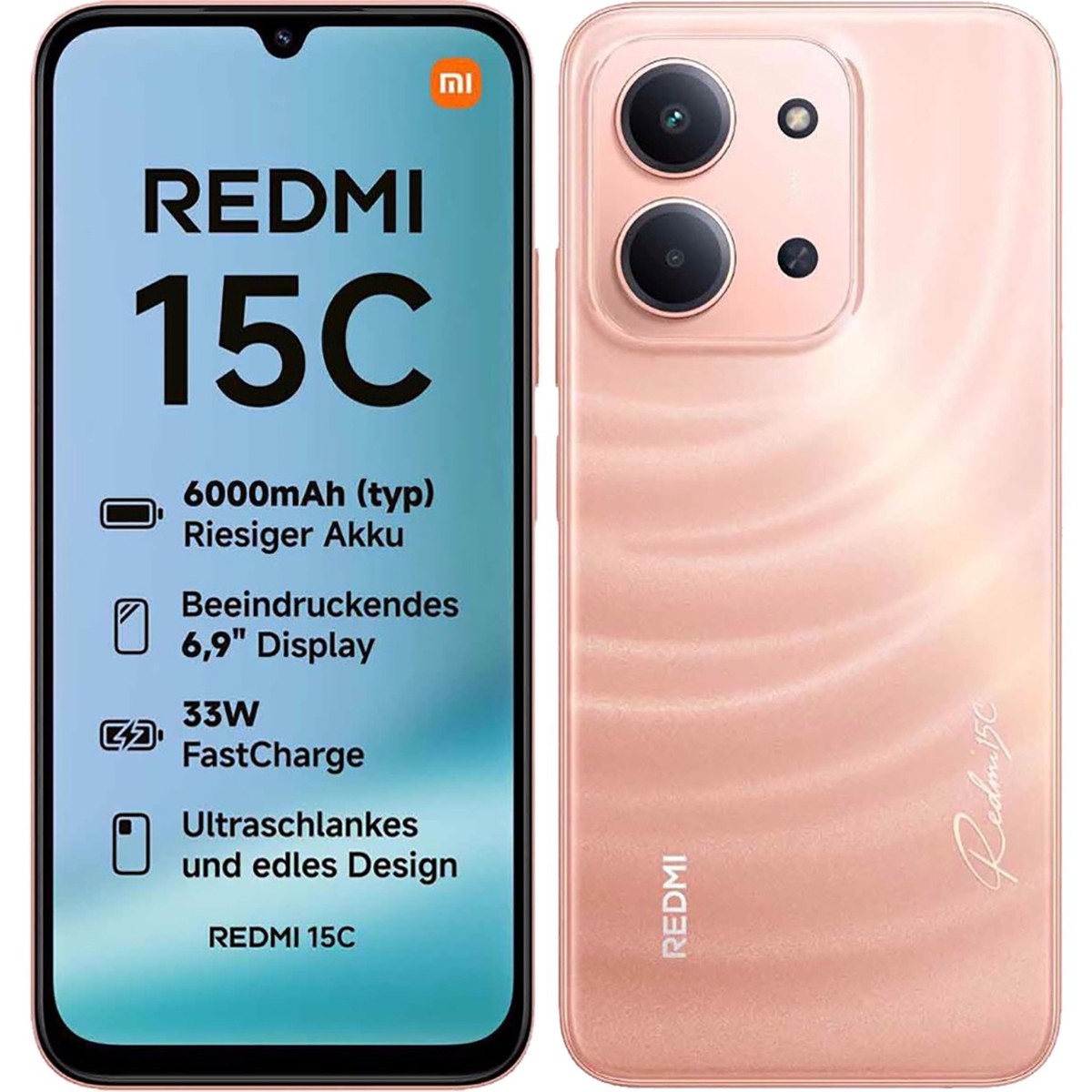 Xiaomi Redmi 15C 4G Twilight Orange 256GB + 4GB Dual-SIM Unlocked