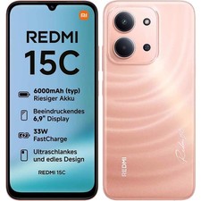 Xiaomi Redmi 15C 4G Twilight Orange 128GB  4GB Dual-SIM Unlocked GSM NEW