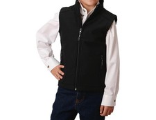 Roper Western Vest Boys Softshell Fleece Black 03-397-0782-6002 BL