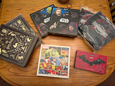 Dr. Squatch Limited Edition 8 Boxed Sets, Star Wars, Batman, Harry Potter, GOT