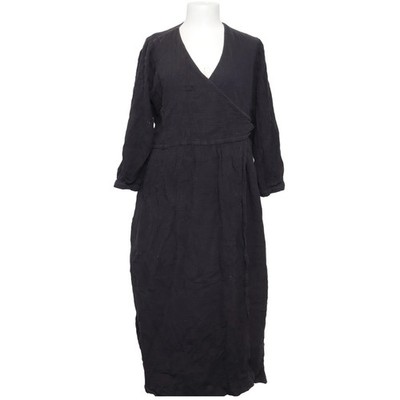 Abricot Coco, Wickelkleid, Größe: L, Schwarz, Baumwolle, Einfarbig, Damen #jEL
