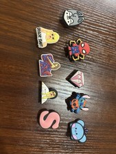 Pop Culture Croc Jibbitz Lot 9 Charms 