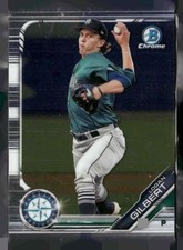 2019 Bowman Draft #BDC-179 Logan Gilbert Chrome