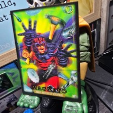 Magneto Black Linticular Marvel Masterpieces 92' Platinum #49 2024 Skybox