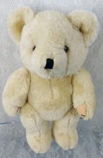 Fabri-Centers Teddy Bear Craft Jointed Poseable 10" Plush Stuffed Doll Vintage 
