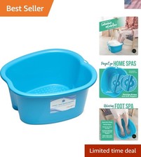 Foot Soaking Bath Basin   Large Size for Soaking Feet  Pedicure and Massager...