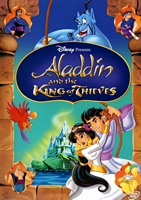 #ad Aladdin and the King of Thieves DVD $8.99