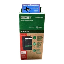 Square D HOM2175SB Homeline Surgebreaker 2-Pole 120/240 V 25kA Surge Protector