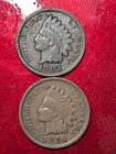 1902 1904 INDIAN HEAD 1 ONE CENT PENNY COIN COINS UNITED STATES US #345