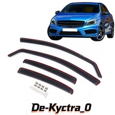 Regenabweiser Windabweiser für MERCEDES Classe A W176 5-türig 2012-2018 4tl