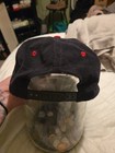 Rare Vintage 1990s Sea World Shark Snapback Hat Black And Red Great White Shark — photo 5