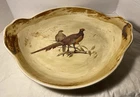 ROBERT GORDON Australia Pottery Platter Serving Bowl Game Birds Pheasant 16 x 14