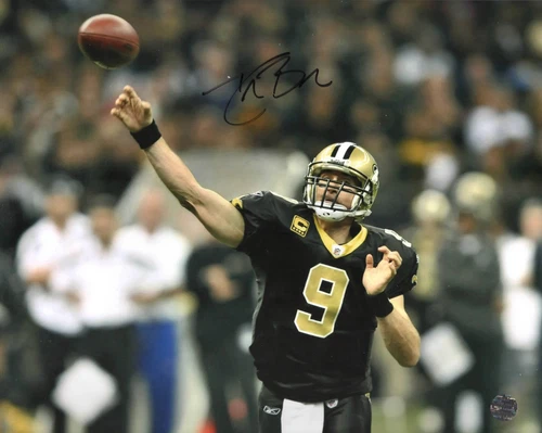 Drew Brees New Orleans Saints Autograph Signed 8x10 Photo - Hologram COA
