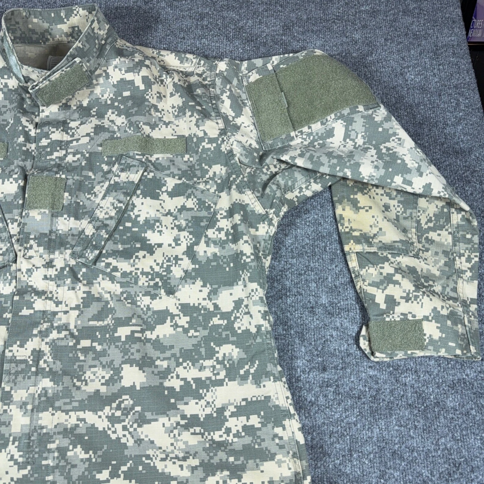 US Army ACU Combat Uniform Coat UCP Digital Camo Jacket Large Regular UNICOR image 4