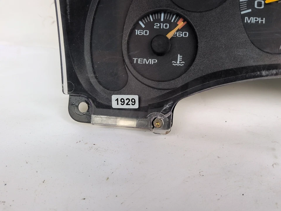 1996-1999 GMC Savana Van 3500 Speedometer Cluster Gauge OEM 77, 113 mi Diesel Foto 2 de 4