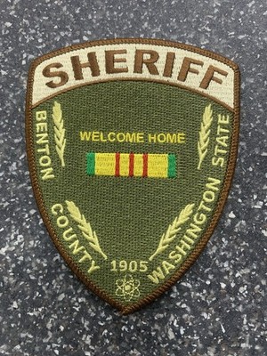 Benton County Washington Sheriff's Office Welcome Home Vietnam Vet Patch