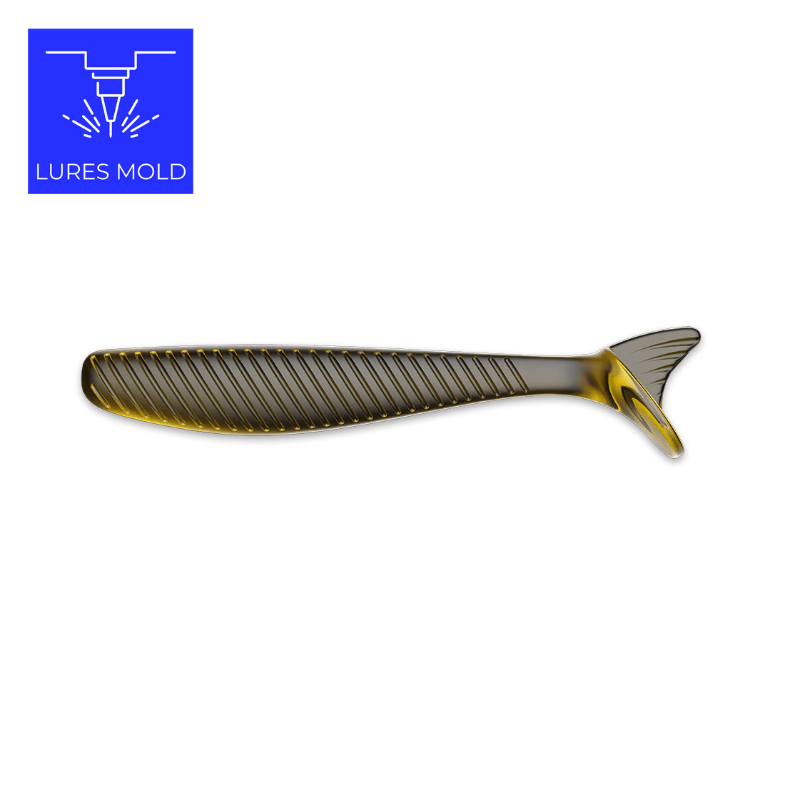 Bait DIY Fishing Mold Soft Plastisol Swimbait K136 4inch - Image 4