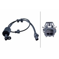 Sensor Raddrehzahl 2-Polig Hallsensor 645 Mm Kabel Hella FüR Honda