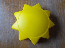 Ikea Solhem Yellow Sun Ceiling Light Lamp Shade Bedroom Nursery Children EUC FWO