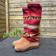 Mukluks Leather Boots for Women for sale