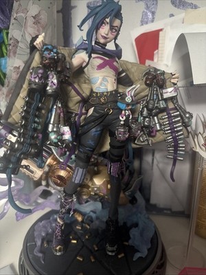 Jinx 1/7 Figure Statue Arcane：League of Legends Model 30.5cm Toy Collectible New