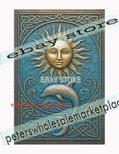 1000 piece jigsaw puzzle Solar Dolphin Sacred Celtic Fantasy celtic ocean