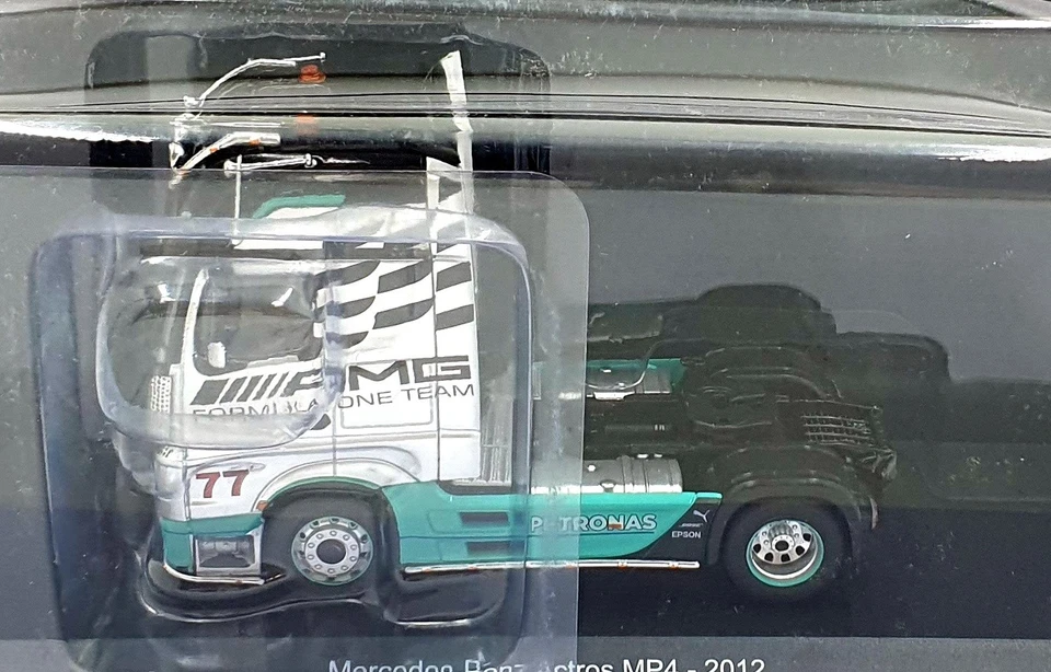 Mercedes-Benz Actros MP4 2012 Hachette escala 1/43 G1470003 - plateado Foto 4 de 4