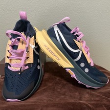 NEW Nike Zoomx Zegama Trail 2 Running Shoes Armory Navy Women 6.5 FD5191-401