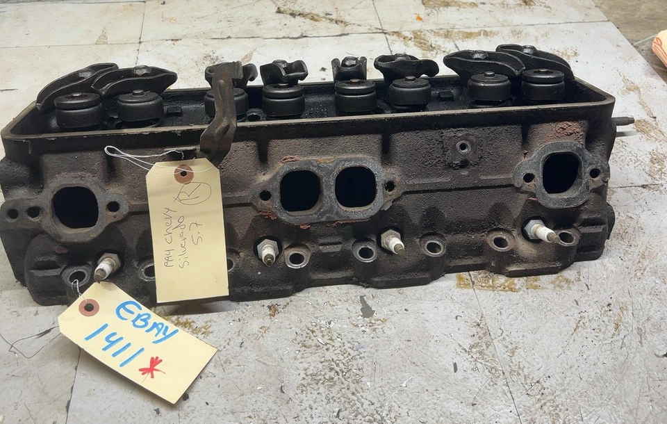 1988-1995 SILVERADO SIERRA 1500 2500 V-8 350 5.7L Engine Cylinder Head Assembly - Image 2 of 4